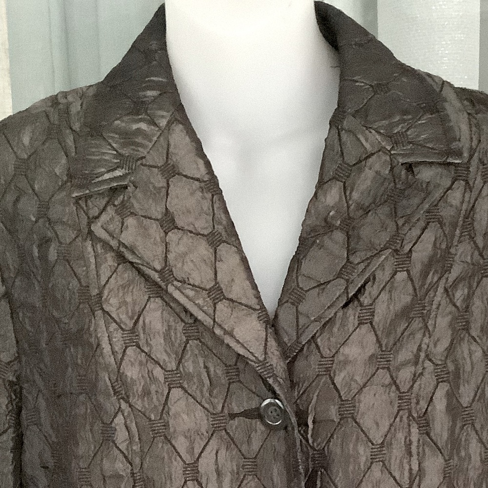Croft & Barrow Textured Look Classy Evening Jacket🇺🇸 - Picture 5 of 7